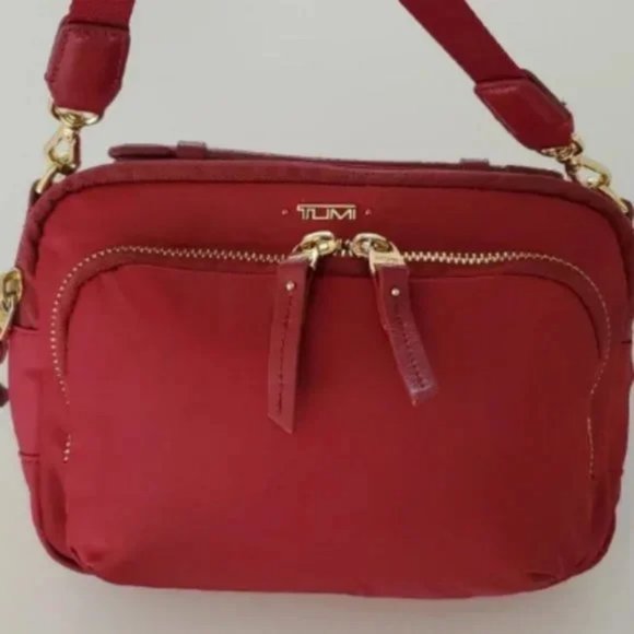 Tumi Bags Tumi Voyageur Troy Nylon Crossbody Bag In Cordovan Poshmark